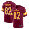 Men's Washington Commanders Ben Sinnott Burgundy Game Jersey