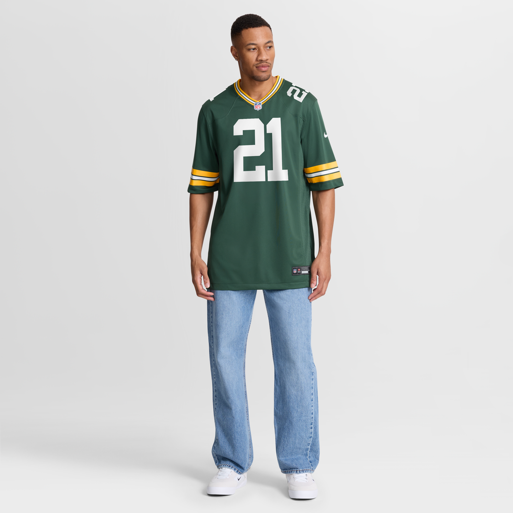 Men's Green Bay Packers Benjamin St-Juste Green Team Game Jersey