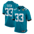 Men's Jacksonville Jaguars Bhayshul Tuten Teal Team Game Jersey