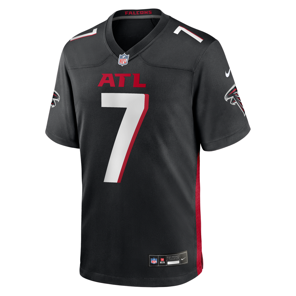 Men's Atlanta Falcons Bijan Robinson Black Game Jersey