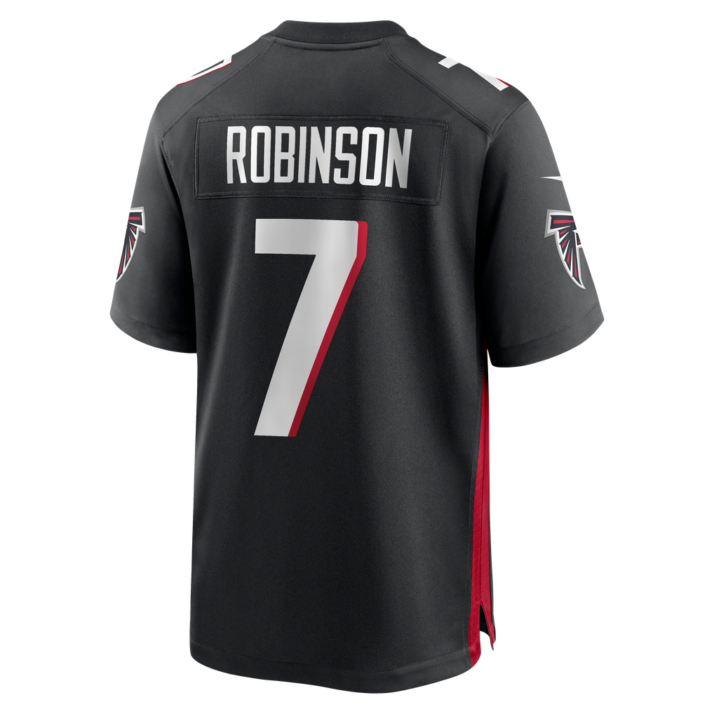 Men's Atlanta Falcons Bijan Robinson Black Game Jersey