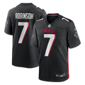 Men's Atlanta Falcons Bijan Robinson Black Game Jersey