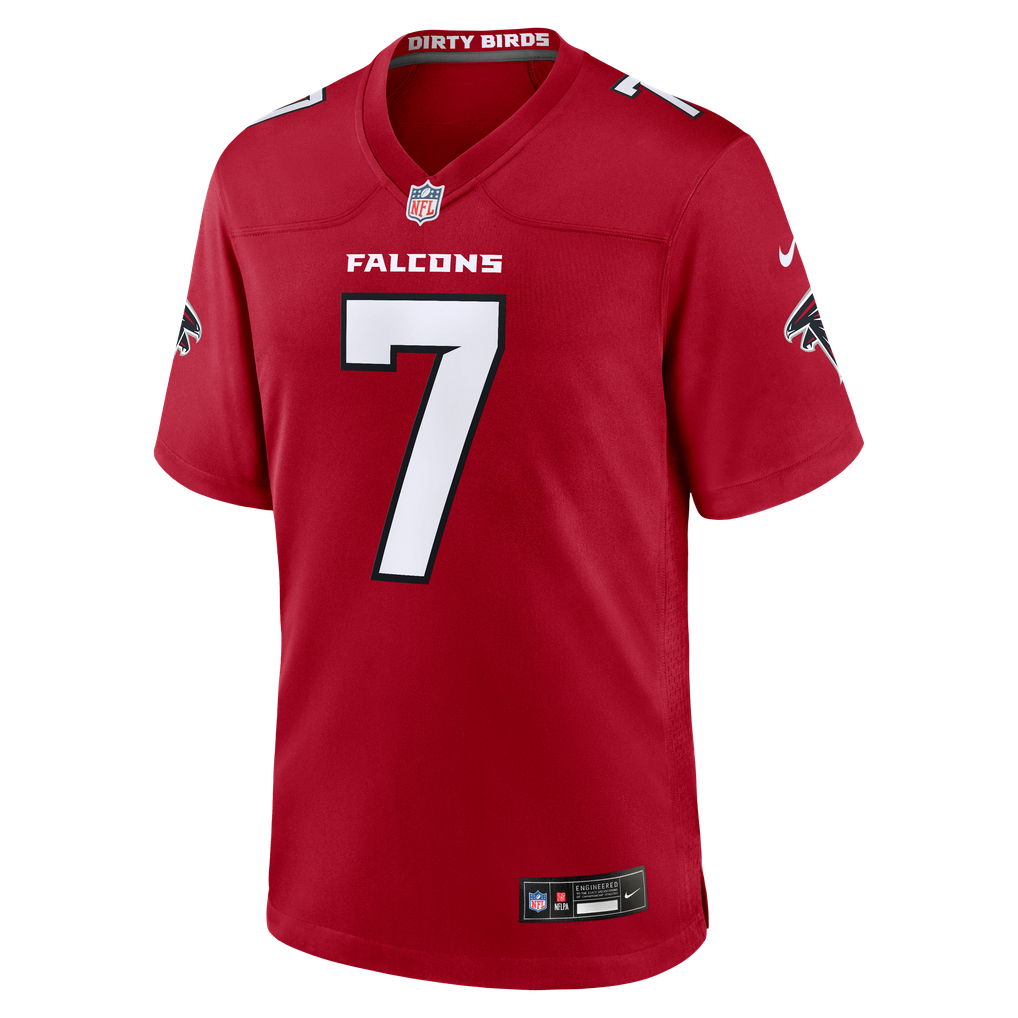 Men's Atlanta Falcons Bijan Robinson Red Game Jersey
