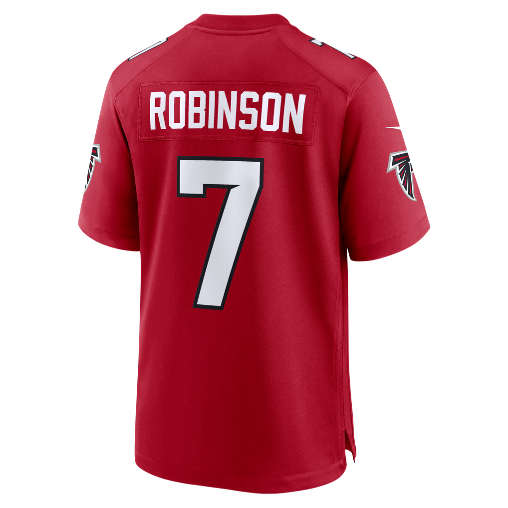 Men's Atlanta Falcons Bijan Robinson Red Game Jersey