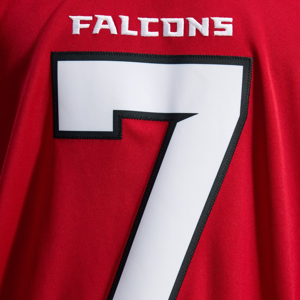 Men's Atlanta Falcons Bijan Robinson Red Team Vapor F.U.S.E. Stitched Limited Jersey
