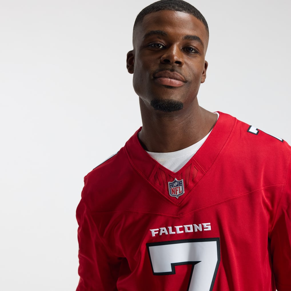 Men's Atlanta Falcons Bijan Robinson Red Team Vapor F.U.S.E. Stitched Limited Jersey