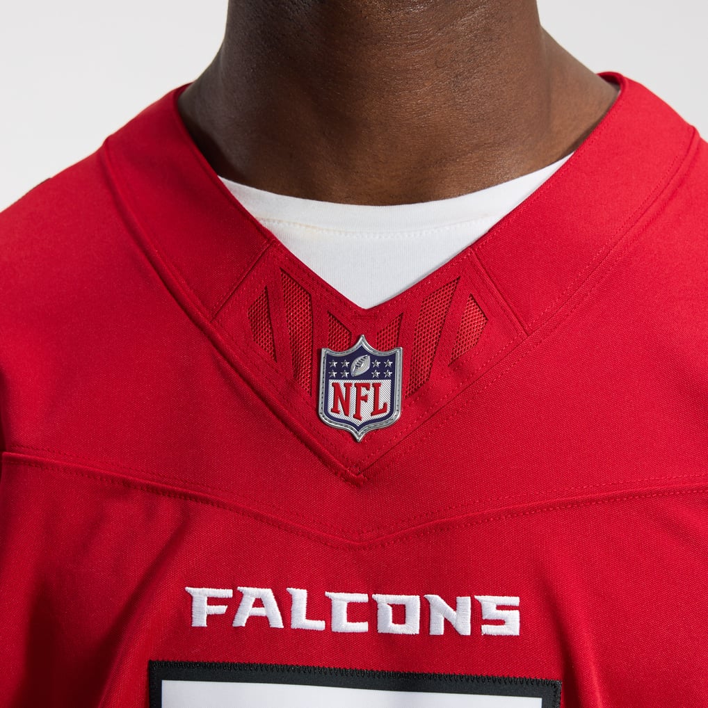 Men's Atlanta Falcons Bijan Robinson Red Team Vapor F.U.S.E. Stitched Limited Jersey