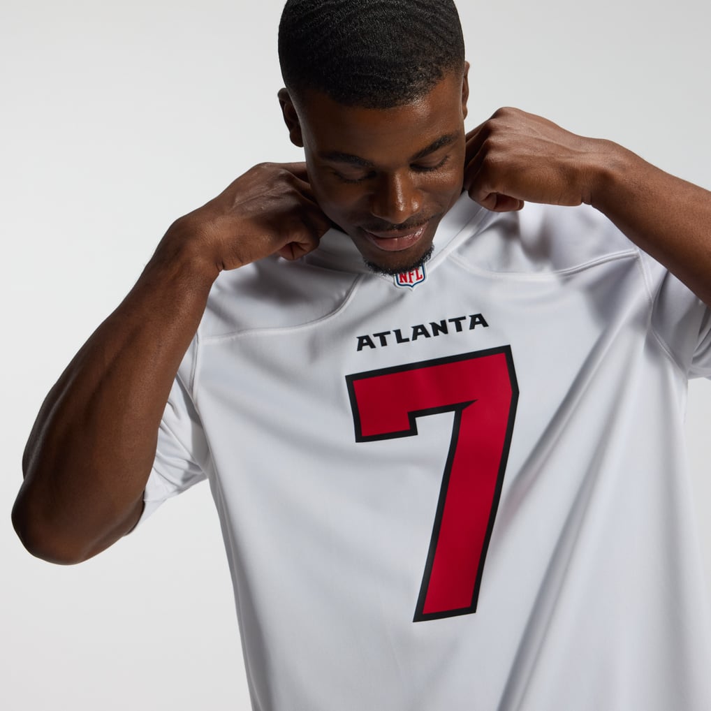 Men's Atlanta Falcons Bijan Robinson White Game Jersey