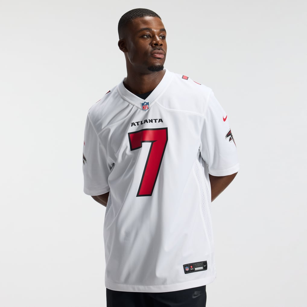 Men's Atlanta Falcons Bijan Robinson White Game Jersey