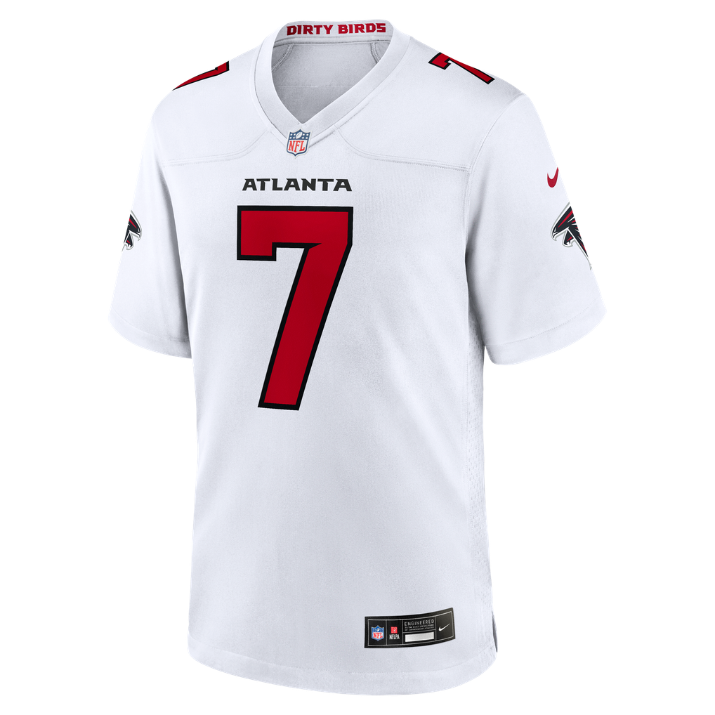Men's Atlanta Falcons Bijan Robinson White Game Jersey