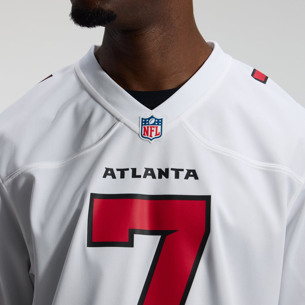 Men's Atlanta Falcons Bijan Robinson White Game Jersey
