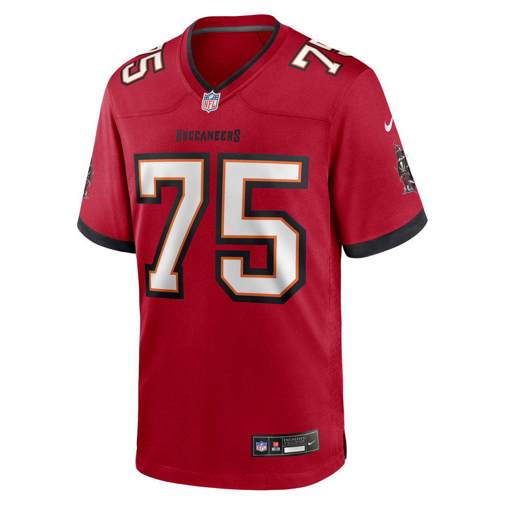 Men's Tampa Bay Buccaneers Billy Schrauth Red Team Game Jersey