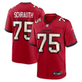 Men's Tampa Bay Buccaneers Billy Schrauth Red Team Game Jersey