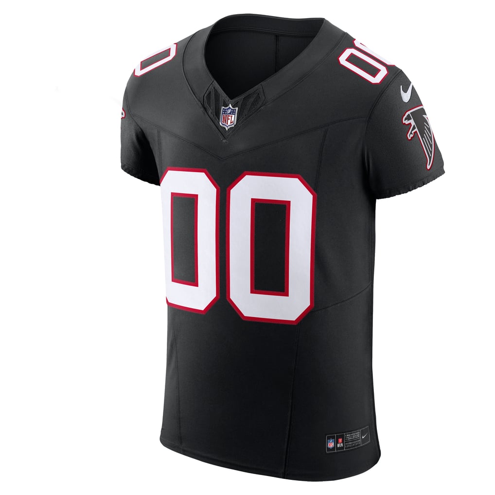Men's Atlanta Falcons Black Vapor F.U.S.E. Elite Custom Jersey