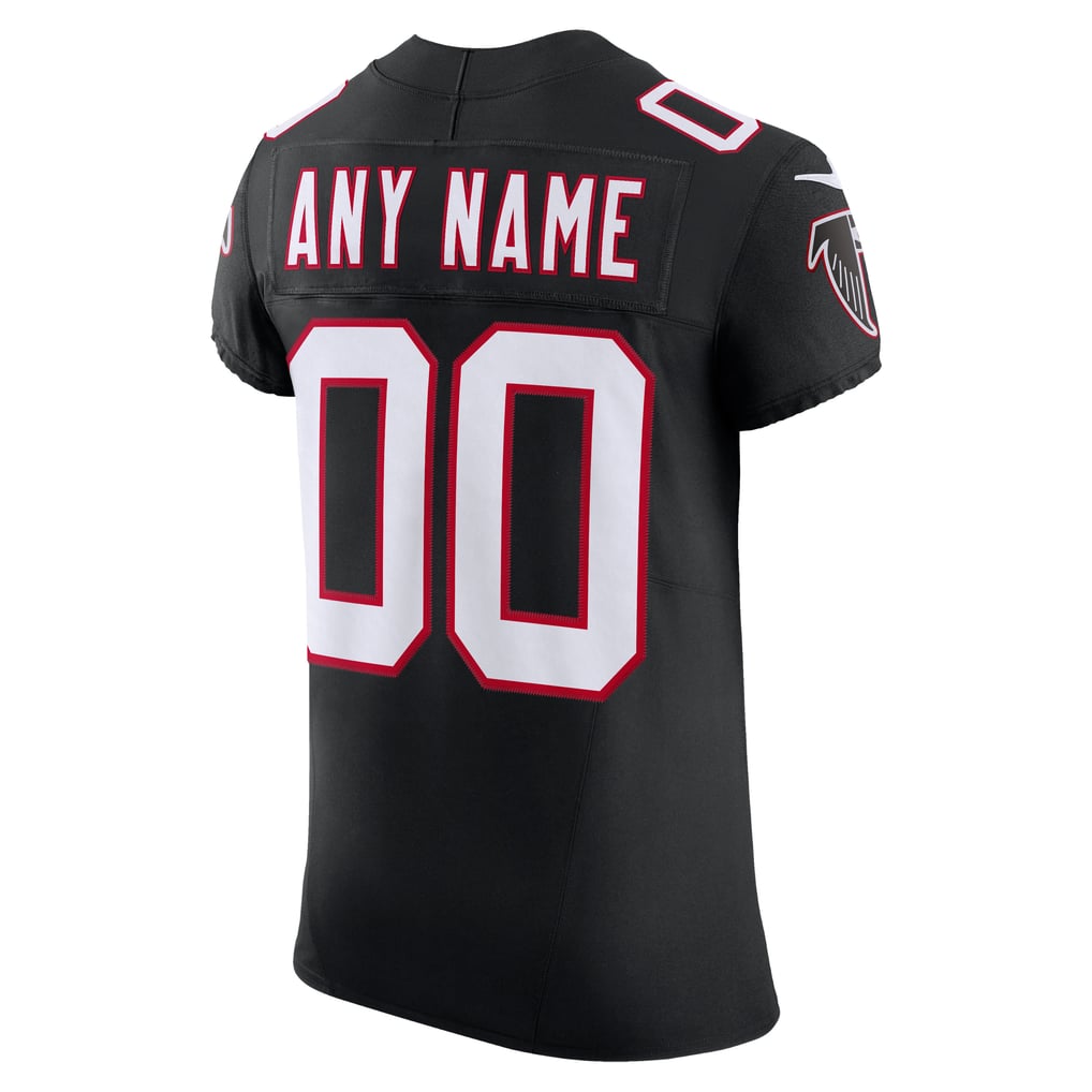 Men's Atlanta Falcons Black Vapor F.U.S.E. Elite Custom Jersey
