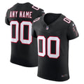 Men's Atlanta Falcons Black Vapor F.U.S.E. Elite Custom Jersey