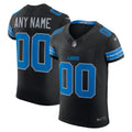 Men's Detroit Lions Black Alternate Vapor F.U.S.E. Elite Custom Jersey