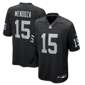 Men's Las Vegas Raiders Fernando Mendoza Black Team Game Jersey