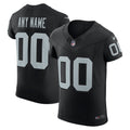 Men's Las Vegas Raiders Black Vapor F.U.S.E. Elite Custom Jersey