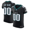Men's Philadelphia Eagles Black Alternate Vapor F.U.S.E. Elite Custom Jersey