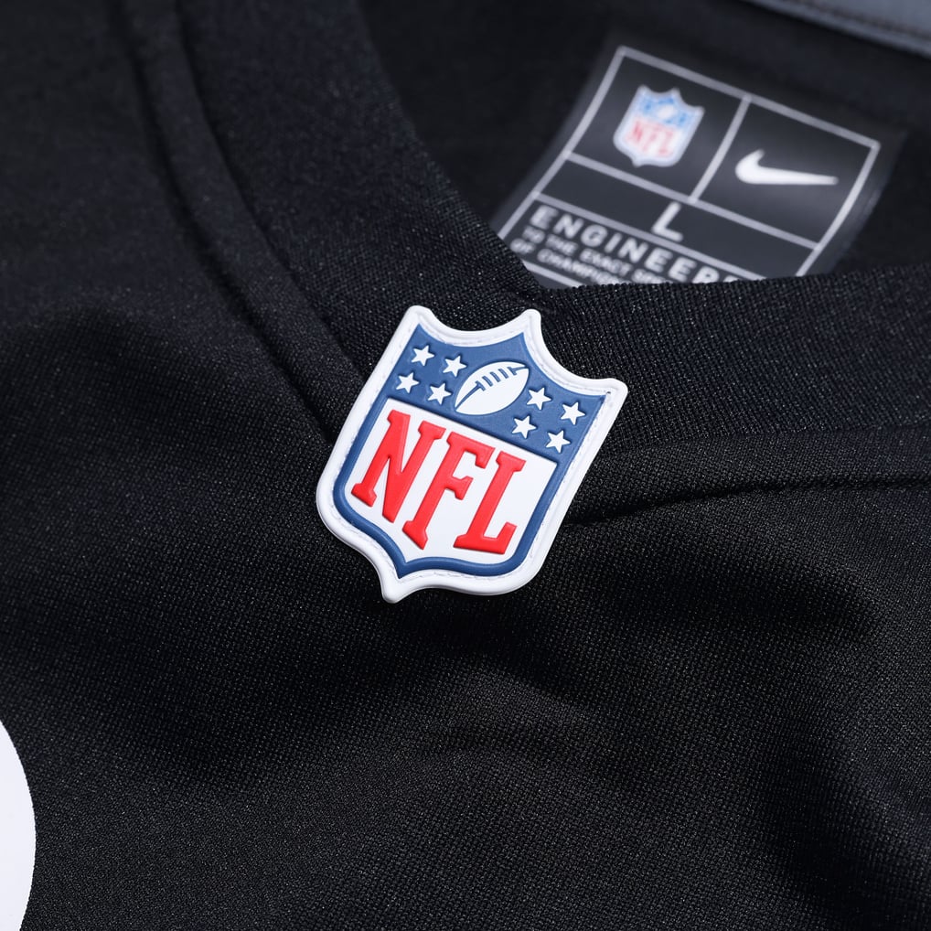 Men's Pittsburgh Steelers Black Custom Game Jersey