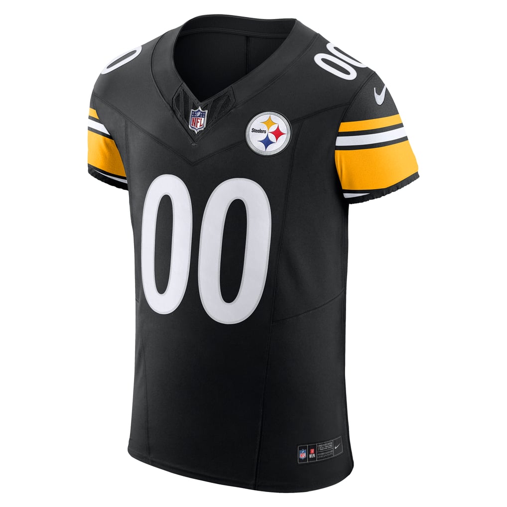 Men's Pittsburgh Steelers Black Vapor F.U.S.E. Elite Custom Jersey