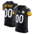 Men's Pittsburgh Steelers Black Vapor F.U.S.E. Elite Custom Jersey