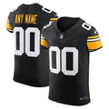 Men's Pittsburgh Steelers Black Vapor F.U.S.E. Elite Custom Jersey
