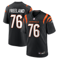 Men's Cincinnati Bengals Blake Freeland Black Team Game Jersey
