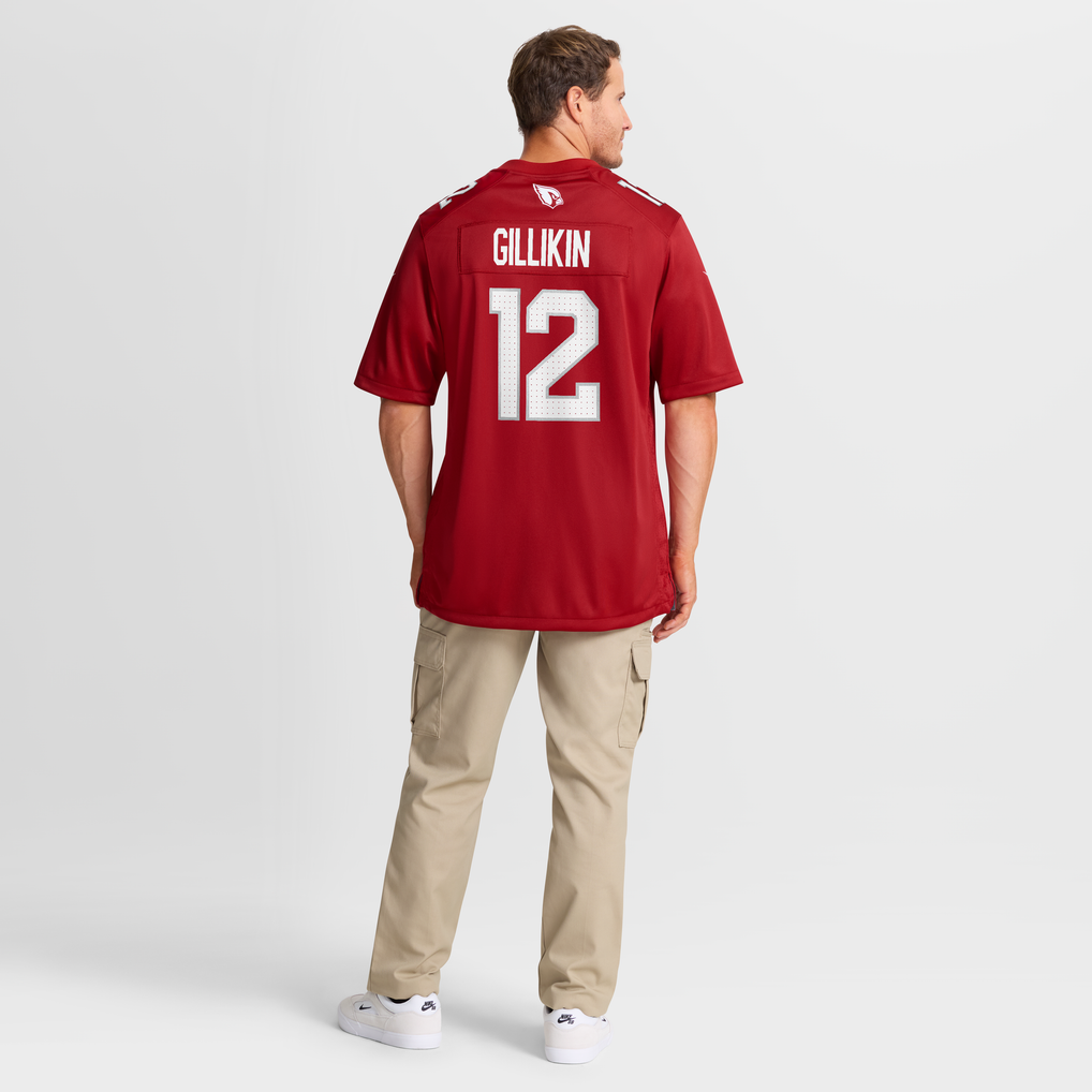 Men's Arizona Cardinals Blake Gillikin Cardinal Team Game Jersey