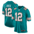 Men's Miami Dolphins Bob Griese Aqua Retired Player Jersey