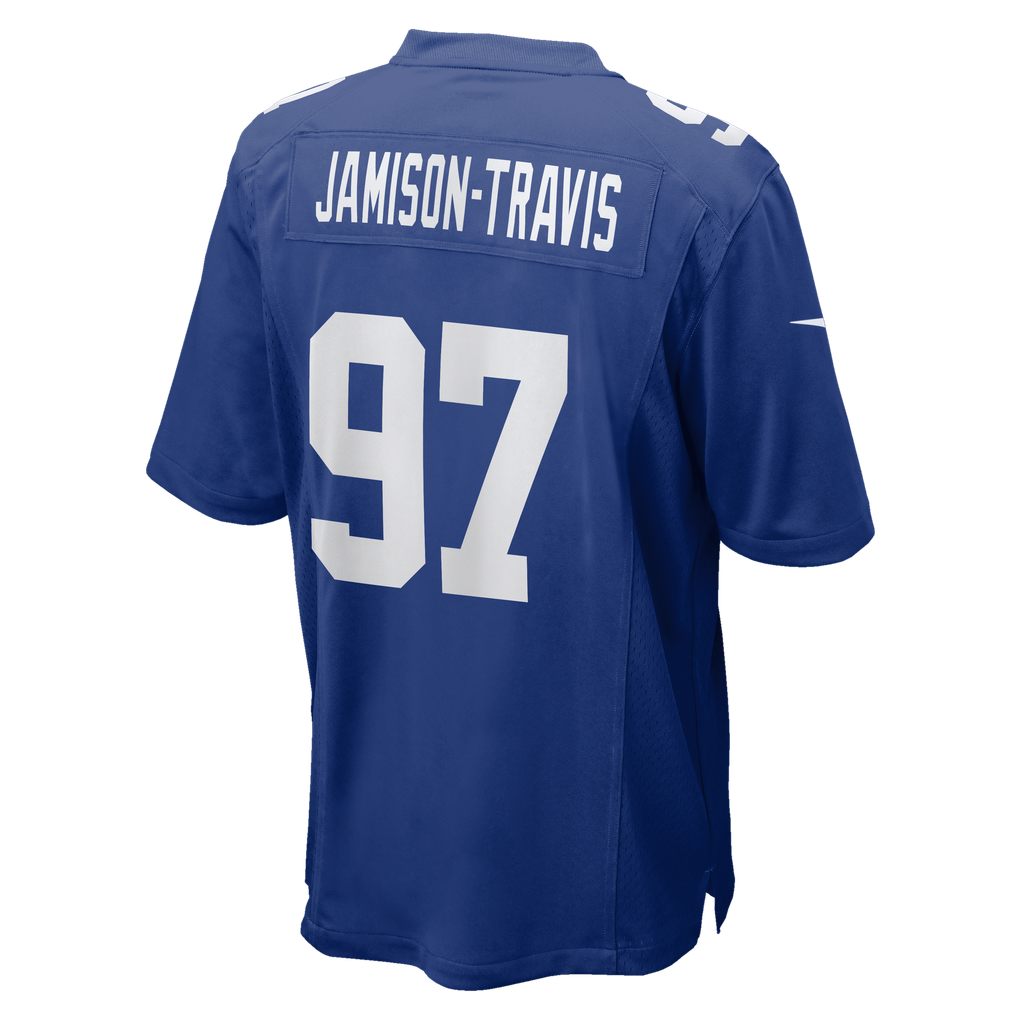 Men's New York Giants Bobby Jamison-Travis Royal Team Game Jersey