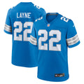 Men's Detroit Lions Bobby Layne Blue Retired Player Game Jersey