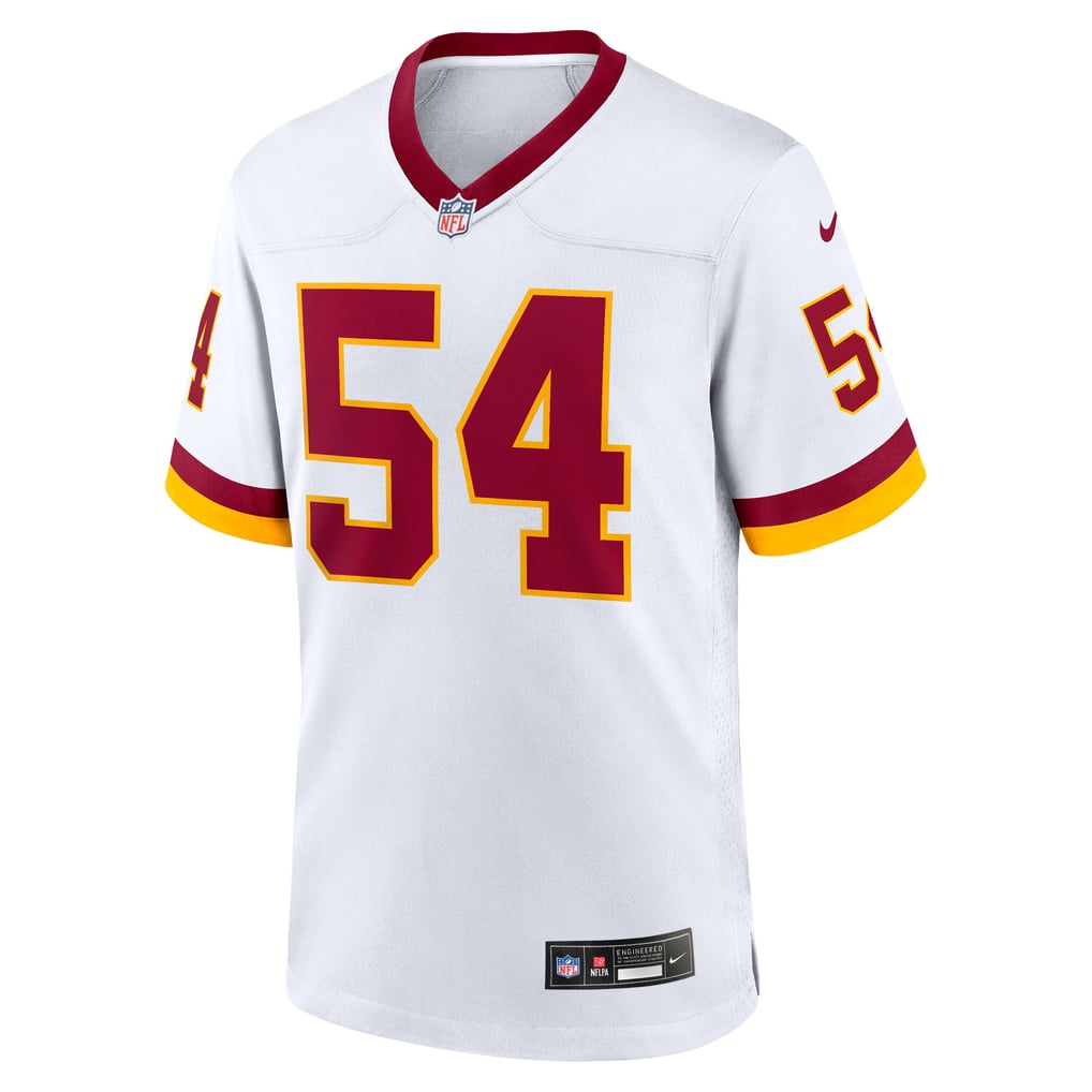 Men's Washington Commanders Bobby Wagner White Game Super Bowl Era Jersey