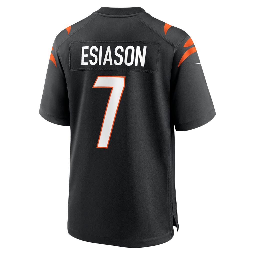 Men's Cincinnati Bengals Boomer Esiason Black Retired Player Jersey