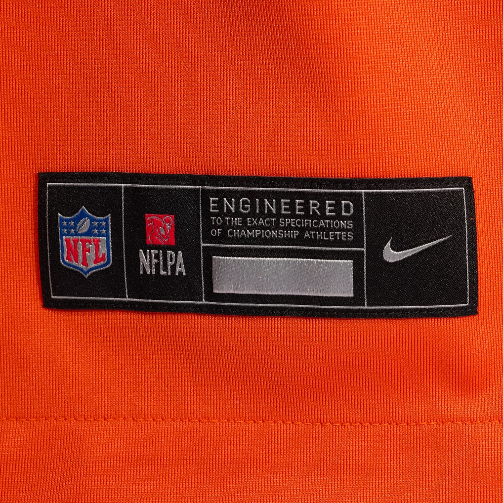Men's Cincinnati Bengals Boomer Esiason Orange Retired Player Alternate Game Jersey