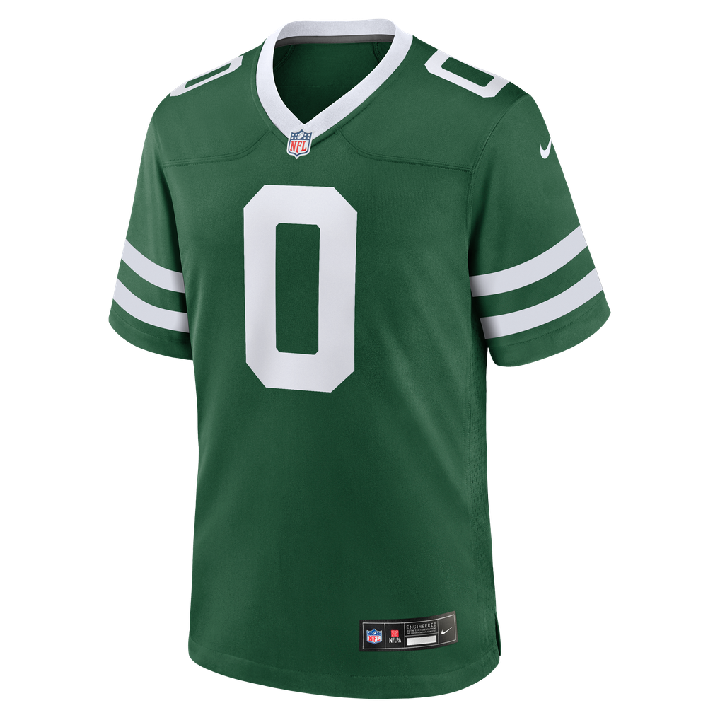 Men's New York Jets Braelon Allen Legacy Green Game Jersey