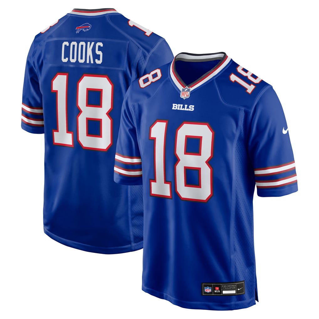 Men's Buffalo Bills Brandin Cooks Royal Team Game Jersey