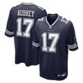 Men's Dallas Cowboys Brandon Aubrey Navy Team Game Jersey