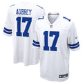 Men's Dallas Cowboys Brandon Aubrey White Game Jersey