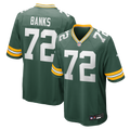 Men's Green Bay Packers Brant Banks Green Team Game Jersey