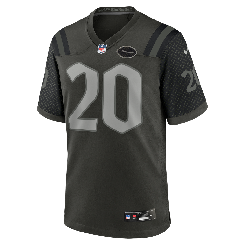 Men's New York Jets Breece Hall Green Rivalries Collection Game Jersey