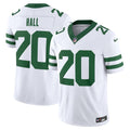 Men's New York Jets Breece Hall Legacy White Vapor F.U.S.E. Limited Jersey