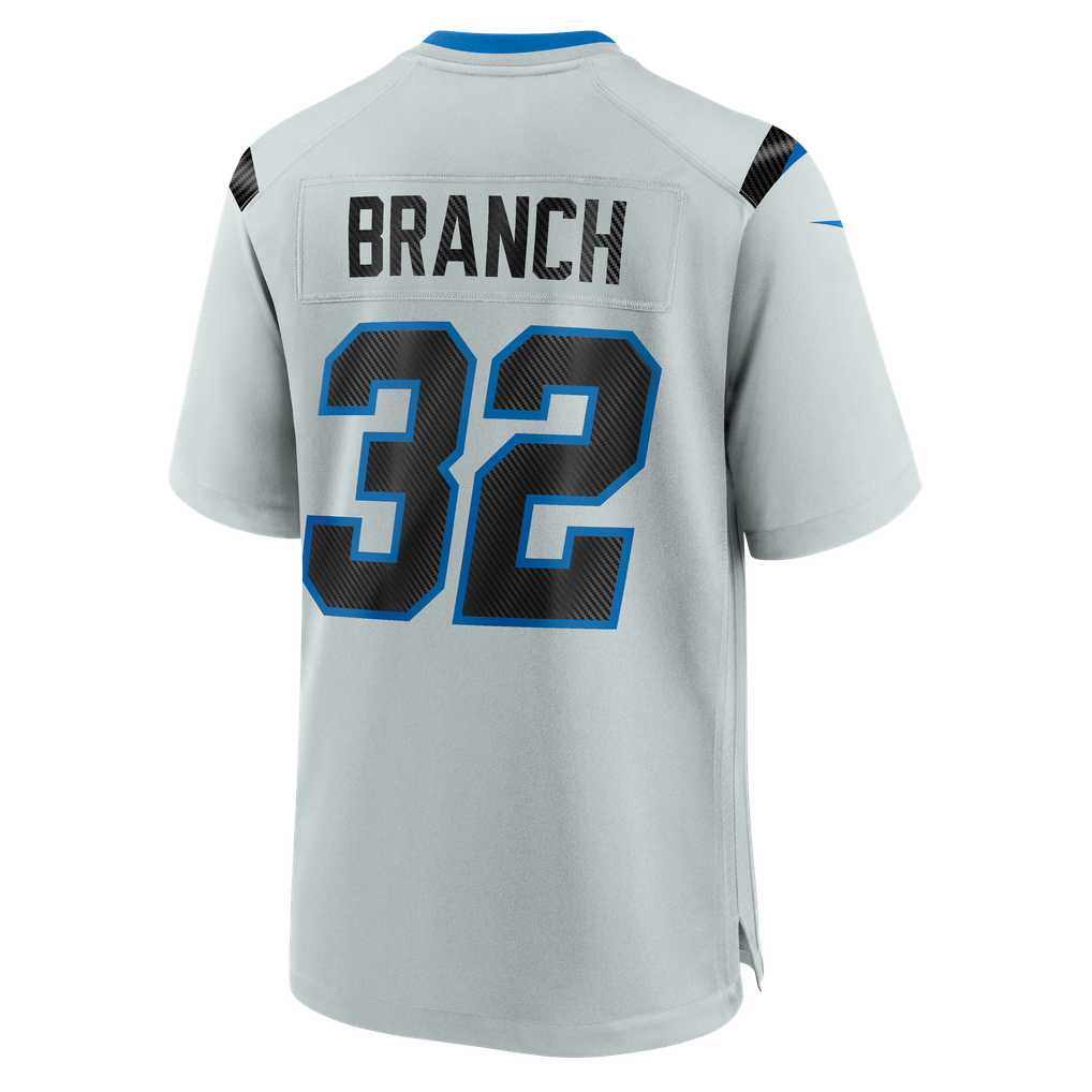Men's Detroit Lions Brian Branch Silver 2026 Rivalries Collection Game Jersey