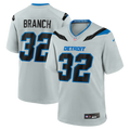 Men's Detroit Lions Brian Branch Silver 2026 Rivalries Collection Game Jersey