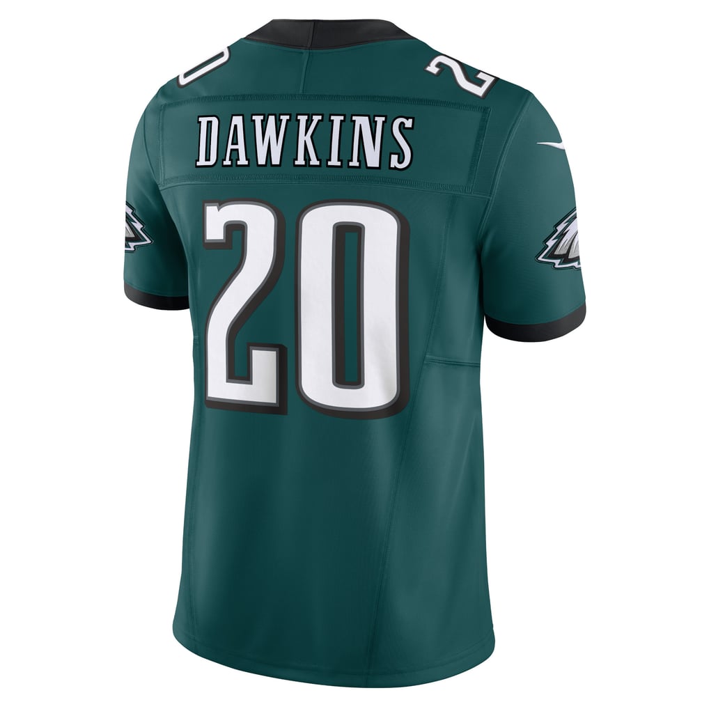 Men's Philadelphia Eagles Brian Dawkins Midnight Green Vapor F.U.S.E. Limited Jersey