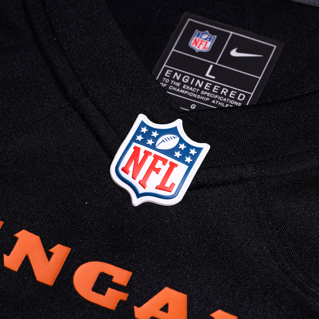 Men's Cincinnati Bengals Brian Parker II Black Team Game Jersey