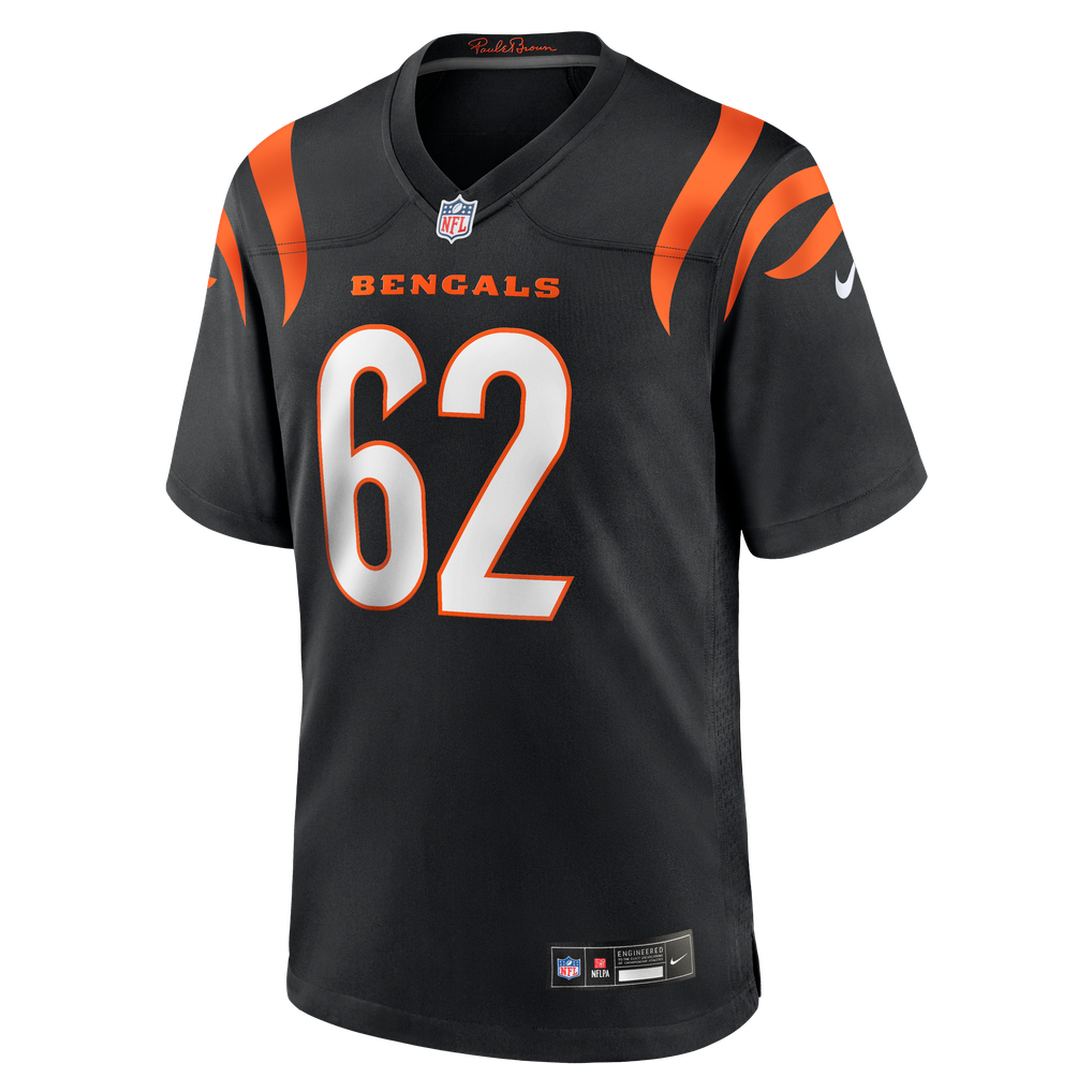 Men's Cincinnati Bengals Brian Parker II Black Team Game Jersey