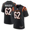 Men's Cincinnati Bengals Brian Parker II Black Team Game Jersey