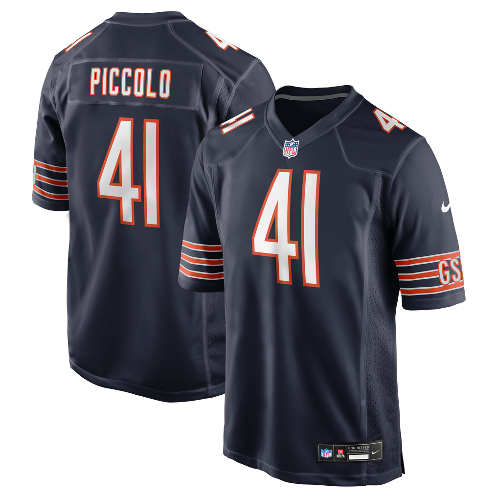 Men's Chicago Bears Brian Piccolo Navy Game Retired Player Jersey